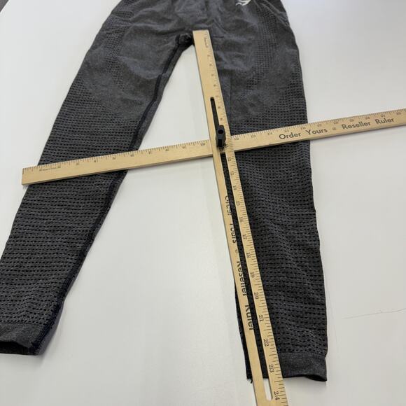 Gymshark Leggings Womens Small Gray Energy Seamless High Waisted Athletic Yoga - Picture 6 of 8